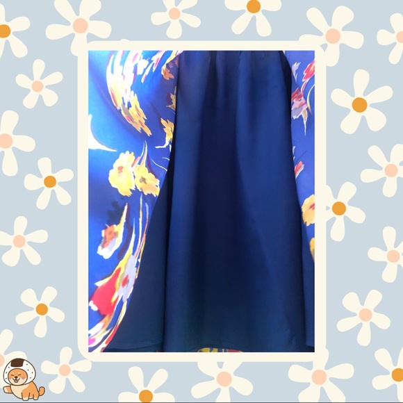 SOLD- Anthropologie Edme and Esyllte Goldfield Floral Silk Skirt - Picture 11 of 15